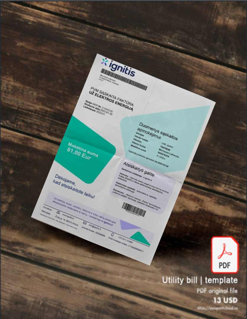 Utility bill | Albanian Power | Albania